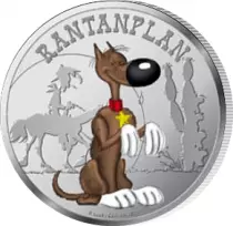 France - Monnaie de Paris Rantanplan - mini-m&eacute;daille 75 ans de Lucky Luke 2021 par La Monnaie de Paris
