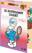 France - Monnaie de Paris Schtroumpf Coquet - 10 Euros Argent Couleur FRANCE 2020 (MDP) - Les Schtroumpfs - Vague 2