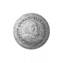 France - Monnaie de Paris Soeur Emmanuelle - Histoire de France 10 Euros Argent BE FRANCE 2020 (MDP)