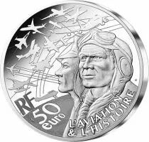 France - Monnaie de Paris Spitfire - 50 Euros Argent BE 2020 FRANCE (MDP)