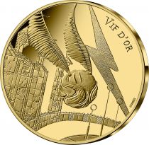 France - Monnaie de Paris Vif d\'Or - 250 Euros Or FRANCE 2021 (MDP) - Harry Potter vague 2