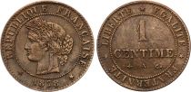 France  1 centime Ceres - Third Republic - 1878A