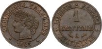France  1 centime Ceres - Third Republic - 1885A