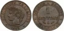 France  1 centime Ceres - Third Republic - 1885A