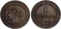 France  1 centime Ceres - Third Republic - 1897A