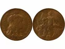 France  10 Centimes, Dupuis - 1920 Paris