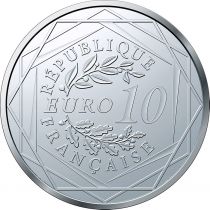 France  400 years of Jean de la Fontaine - 10 Euros Silver 2021