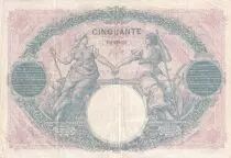 France  50 Francs - Blue and Rose - 30-09-1926 - Serial P.12106 - P.64