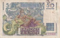 France  50 Francs - Le Verrier - 24-08-1950 - Serial T.160 - P.127