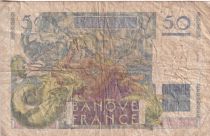 France  50 Francs - Le Verrier - 24-08-1950 - Serial V.164 - P.127