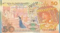 France  50 numismas - Bank of Kamberra - Charles Gounod - 2018