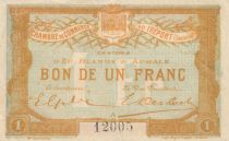 France  Bon de 1 franc - Chamber of Commerce of Tréport - Departement 76