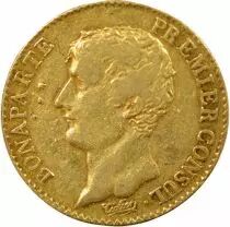 France  Bonaparte 1st Consul - 20 Gold Francs - Year 12 A Paris