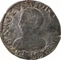France  CHARLES IX - TESTON ARGENT, 2nd TYPE - 1564 K BORDEAUX