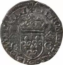 France  CHARLES IX - TESTON ARGENT, 2nd TYPE - 1564 K BORDEAUX