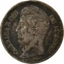 France  Charles X - 1/4 Silver Franc - 1827 A Paris