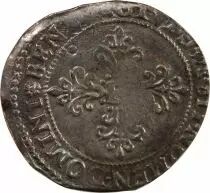 France  HENRI III - 1/2 FRANC WITH FLAT COLLAR 1578 T NANTES
