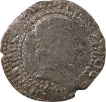 France  HENRI III - 1/2 FRANC WITH FLAT COLLAR 1579 I LIMOGES