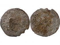 France  HENRY II - DOUZAIN OF THE DAUPHINE WITH CRESCENTS, 2nd TYPE 1552 Z GRENOBLE