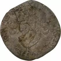 France  HENRY II - DOUZAIN WITH CRESCENTS - 1549 B ROUEN