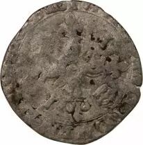 France  HENRY II - DOUZAIN WITH CRESCENTS - 1549 H LA ROCHELLE