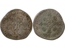 France  HENRY II - DOUZAIN WITH CRESCENTS - 1550 P DIJON