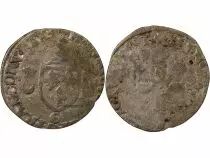 France  HENRY II - DOUZAIN WITH CRESCENTS - 1551 C SAINT-L&Ocirc;