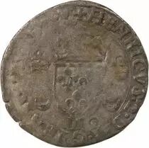 France  HENRY II - DOUZAIN WITH CRESCENTS - 1552 D LYON