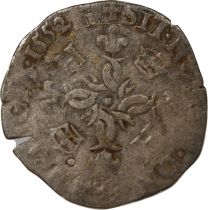 France  HENRY II - DOUZAIN WITH CRESCENTS - 1552 S TROYES