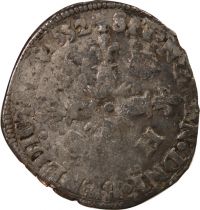 France  HENRY II - DOUZAIN WITH CRESCENTS - 1552 T NANTES