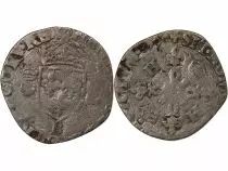 France  HENRY II - DOUZAIN WITH CRESCENTS - B ROUEN