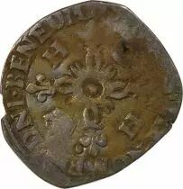 France  HENRY II - DOUZAIN WITH CRESCENTS - F ANGERS