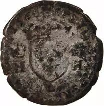 France  HENRY II (POSTHUMOUS) - TESTON WITH NAKED HEAD, 2nd TYPE 1561 L BAYONNE