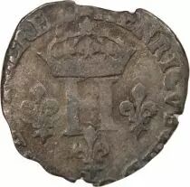 France  HENRY III - DOUBLE SOL PARISIS, 2nd TYPE 1578, S TROYES