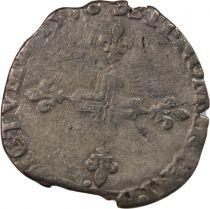 France  HENRY III - DOUBLE SOL PARISIS, 2nd TYPE 1578, S TROYES