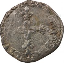 France  HENRY III - DOUBLE SOL PARISIS, 2nd TYPE N MONTPELLIER