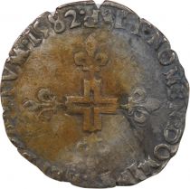 France  HENRY III - SOL PARISIS 1582 P DIJON