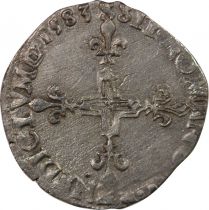 France  HENRY III - SOL PARISIS 1583, S TROYES