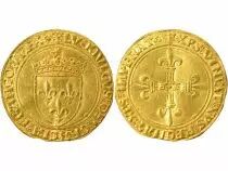 France  Louis XII - Gold Ecu with Sun - 1498 /1507 Lyon