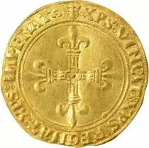France  Louis XII - Gold Ecu with Sun - 1498 /1507 Lyon