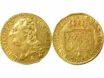 France  Louis XVI - Gold Louis, with Bare Head - 1785 A Paris