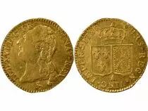 France  Louis XVI - Gold Louis, with Bare Head - 1788 A Paris