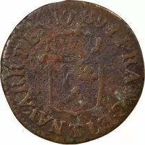 France  Louis XVI - Liard, à l\'Ecu - 1789 T Nantes