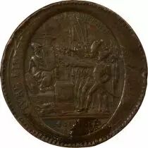 France  Monneron - Cinq Sols Au Serment, \ Departemens\  - 1792, An IV Birmingham
