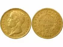France  Napoleon I - 40 Gold Francs, Empire - 1811 A Paris