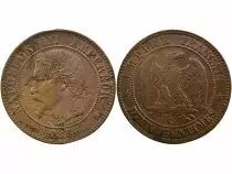 France  Napoléon III - 2 Cents 1856 K Bordeaux