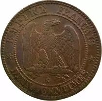 France  Napoléon III - 2 Cents 1856 K Bordeaux