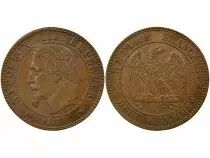 France  Napoléon III - 2 Cents 1861 K Bordeaux