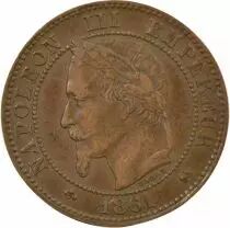 France  Napoléon III - 2 Cents 1861 K Bordeaux