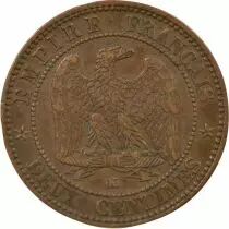 France  Napoléon III - 2 Cents 1861 K Bordeaux